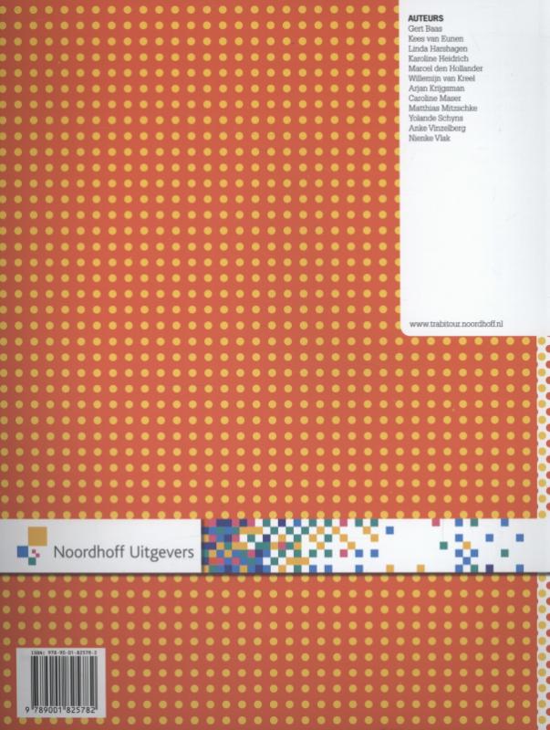 Achterkant van Textbuch