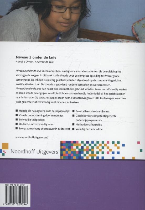Achterkant van Niveau 3 onder de knie