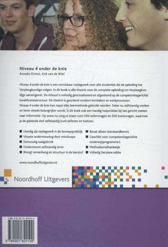 Achterkant van Niveau 4 onder de knie