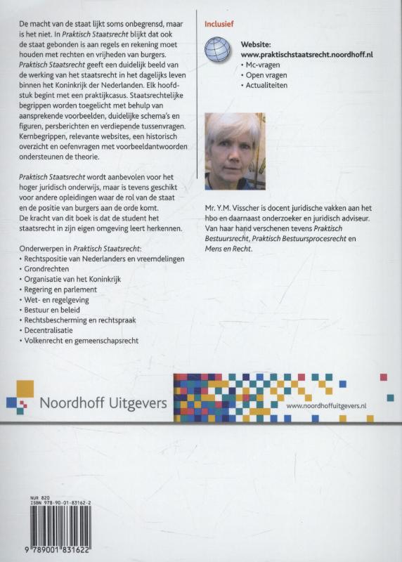 Achterkant van Praktisch staatsrecht