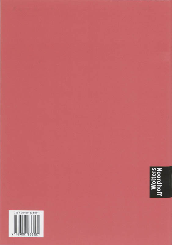 Achterkant van Antwoordenboek