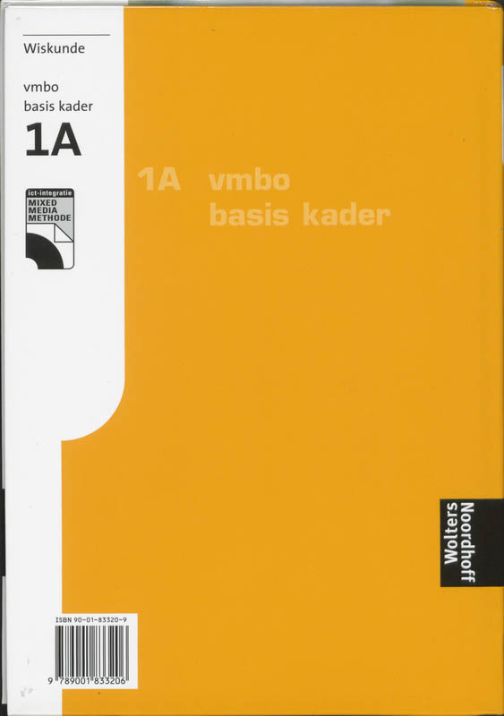 Achterkant van Hoofdboek