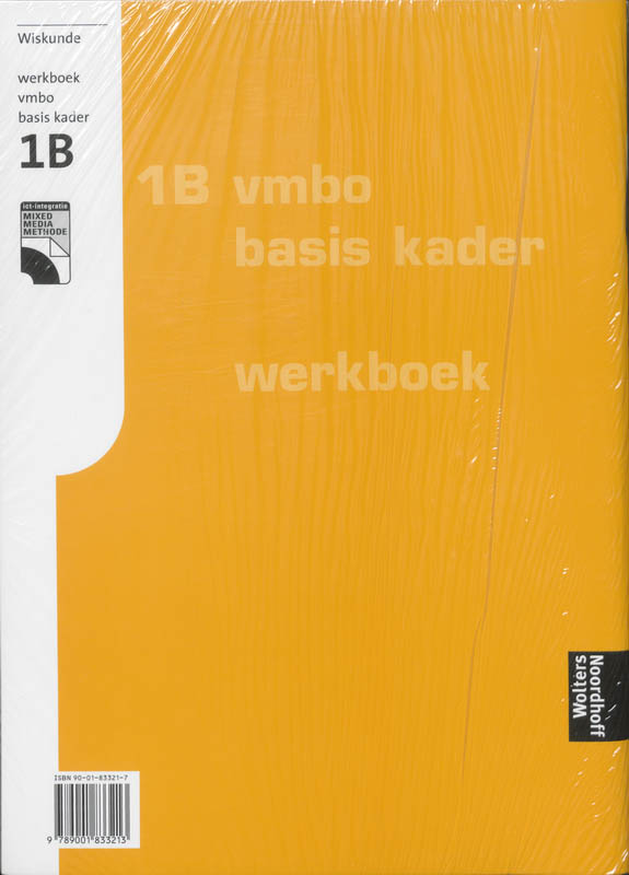 Achterkant van Werkboek