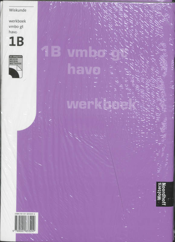 Achterkant van Werkboek