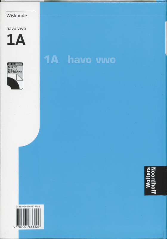 Achterkant van Hoofdboek
