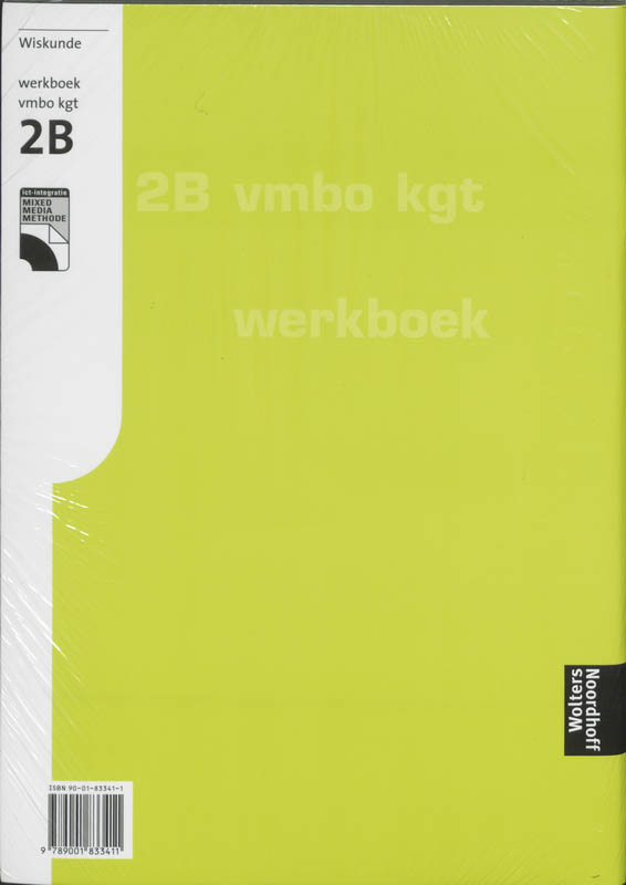 Achterkant van Werkboek