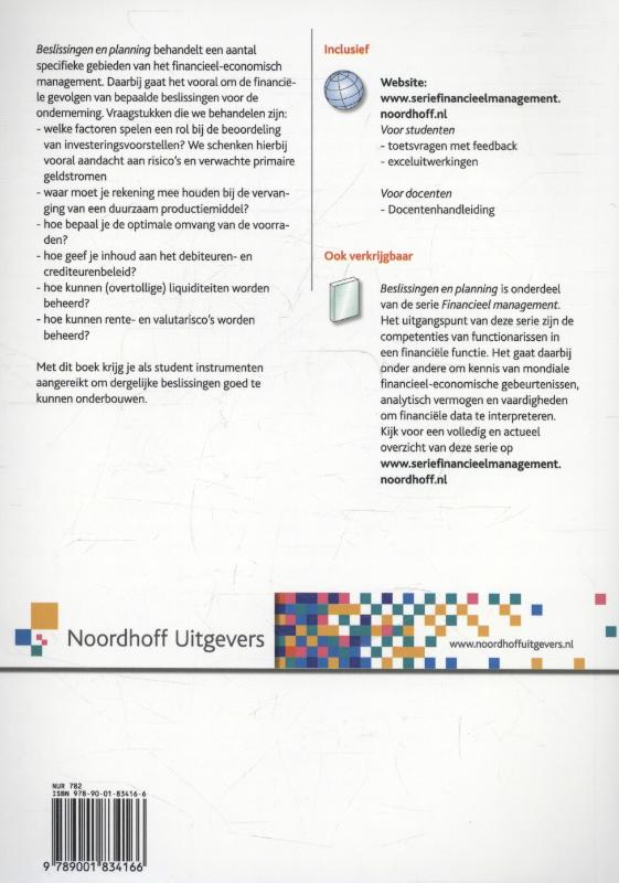 Achterkant van De financiele functie