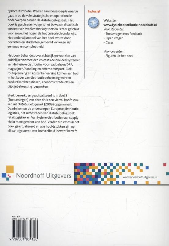 Achterkant van Fysieke distributie