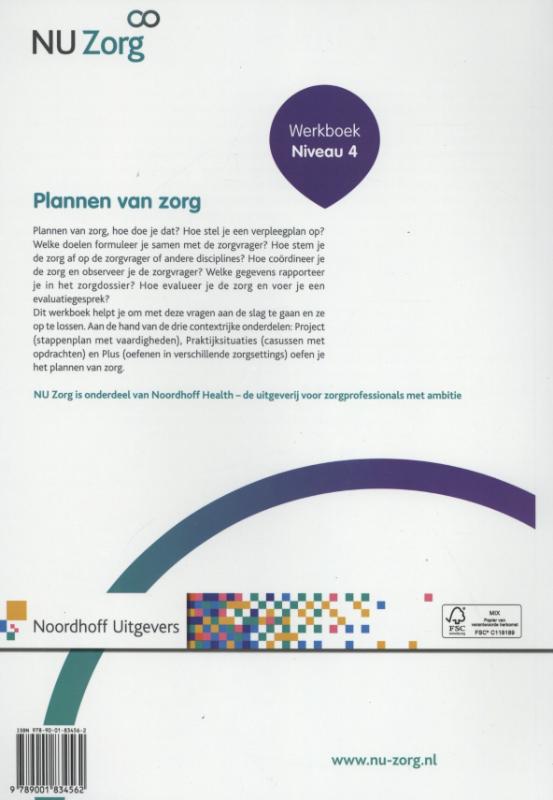 Achterkant van werkboek