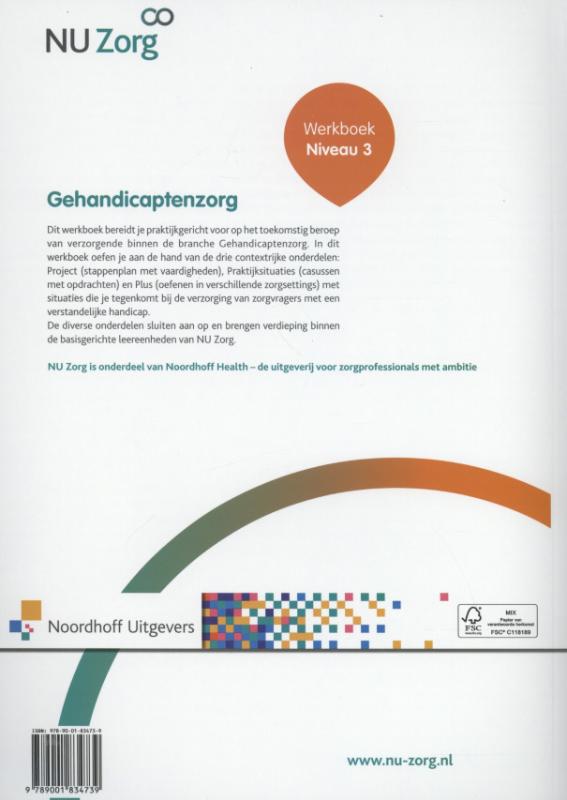Achterkant van Werkboek