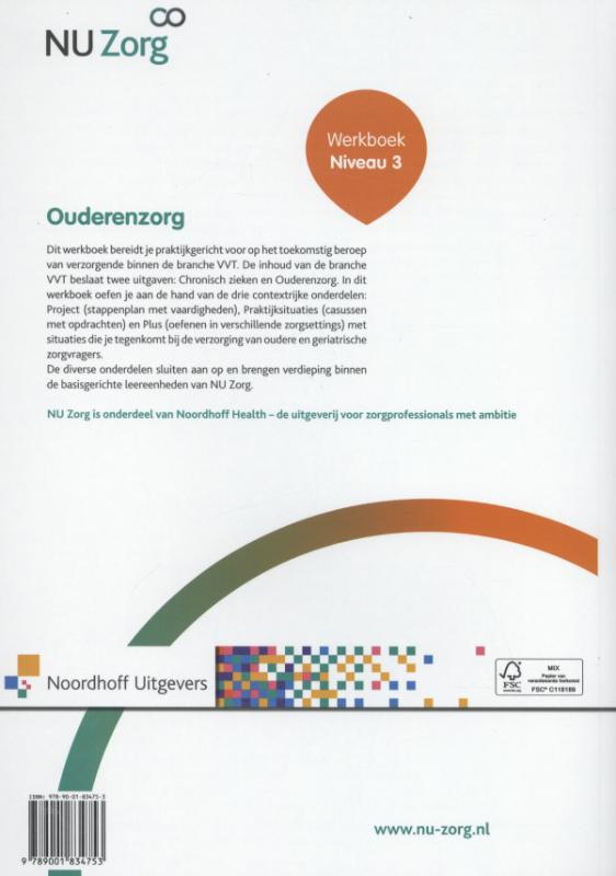 Achterkant van Werkboek