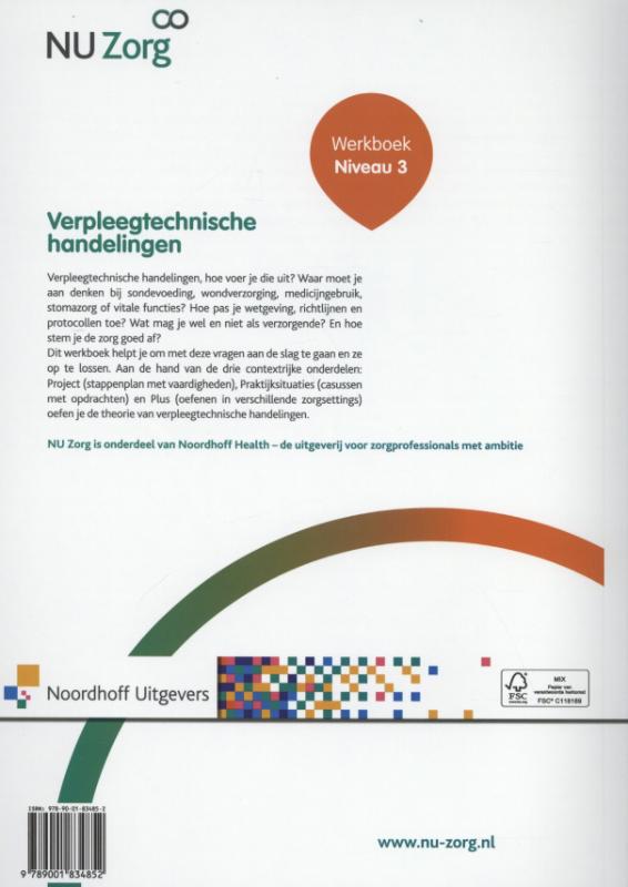 Achterkant van Werkboek