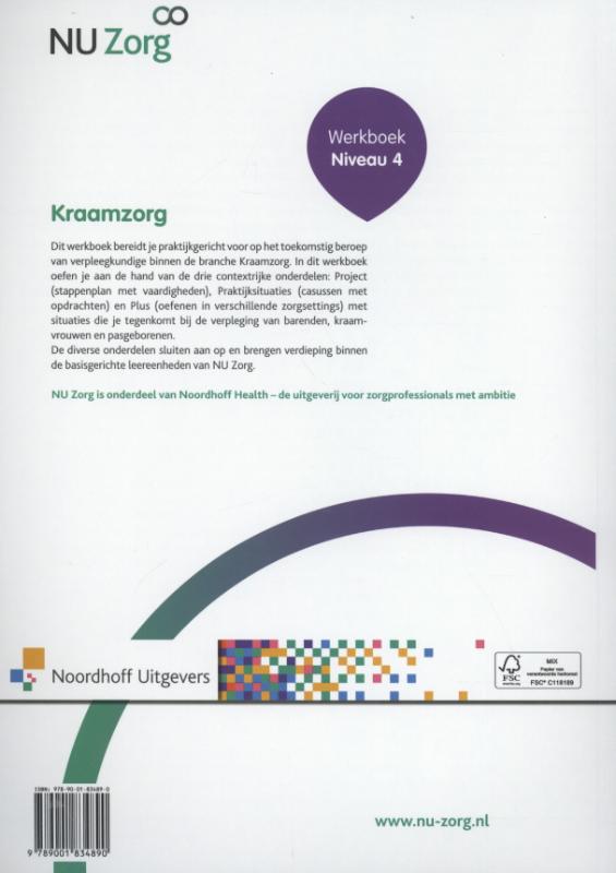 Achterkant van Werkboek