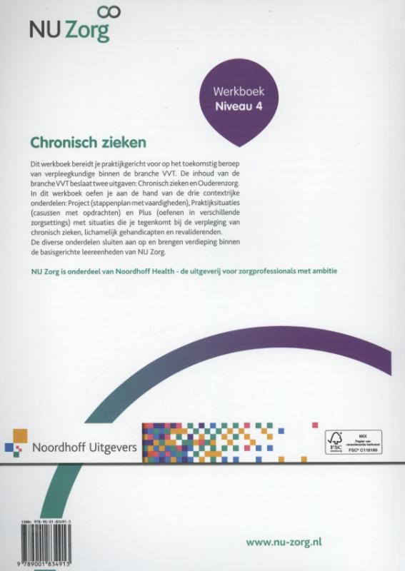 Achterkant van Werkboek
