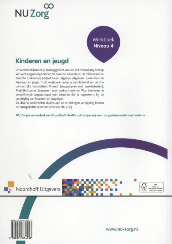 Achterkant van Werkboek