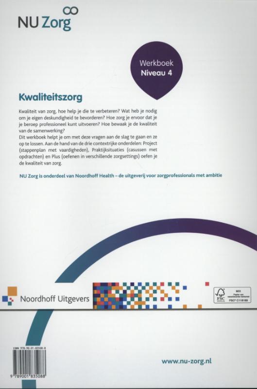 Achterkant van Werkboek