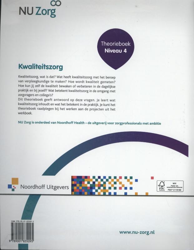 Achterkant van Theorieboek