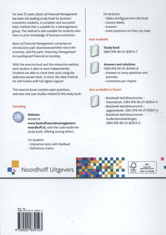 Achterkant van Exercises