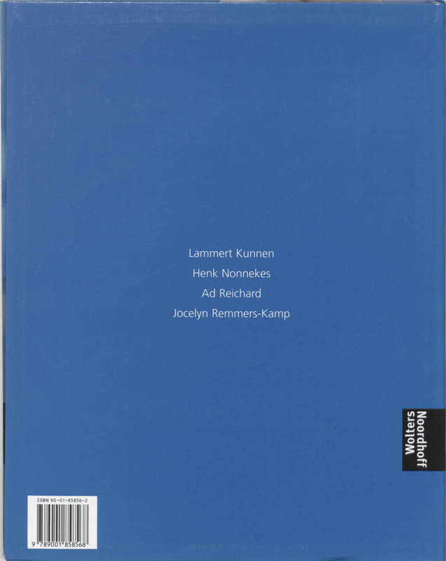 Achterkant van Leerboek