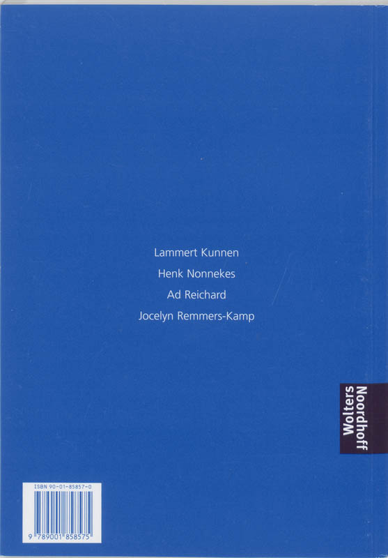 Achterkant van Werkblok