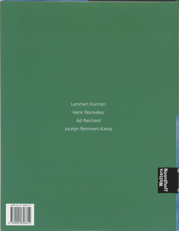 Achterkant van Leerboek