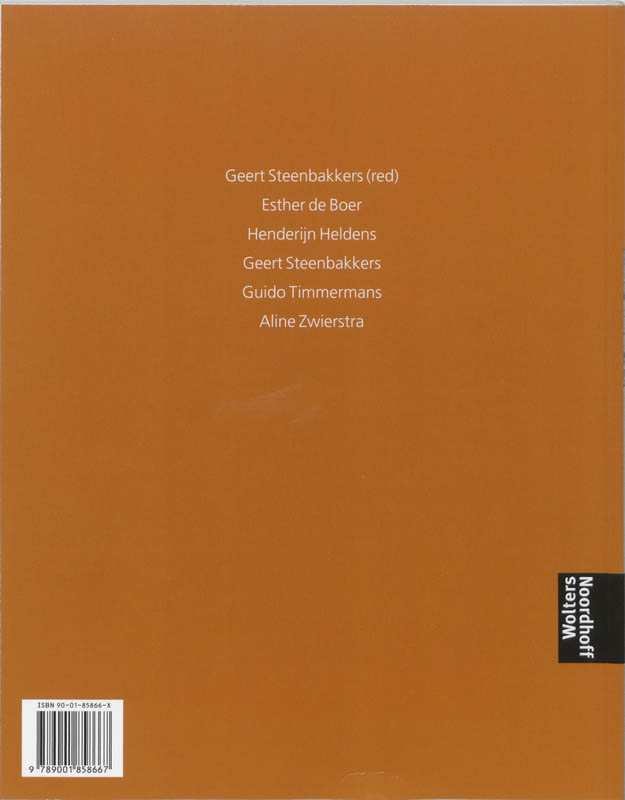 Achterkant van Themaboek