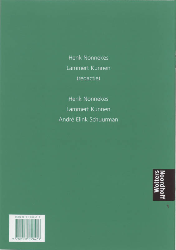 Achterkant van Werkblok