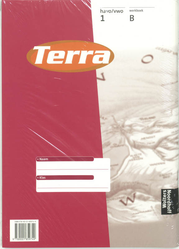 Achterkant van Werkboek