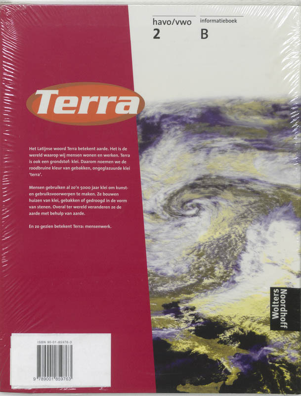 Achterkant van Informatieboek A