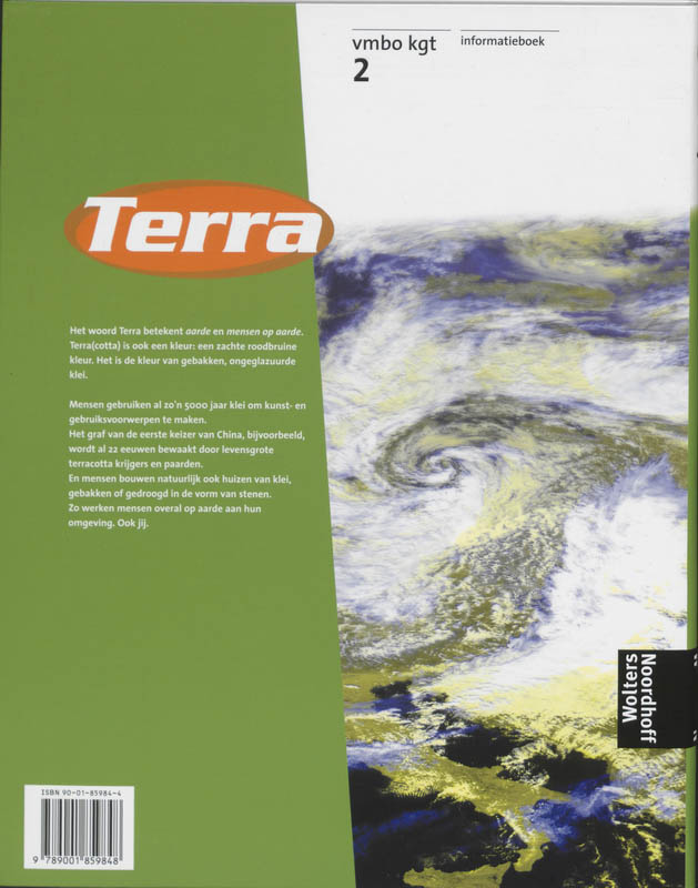 Achterkant van informatieboek