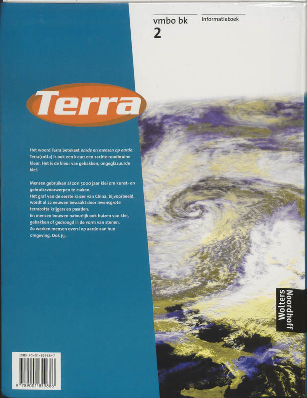 Achterkant van Informatieboek