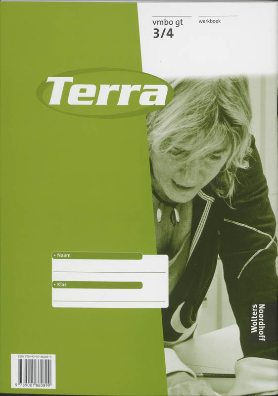Achterkant van Werkboek