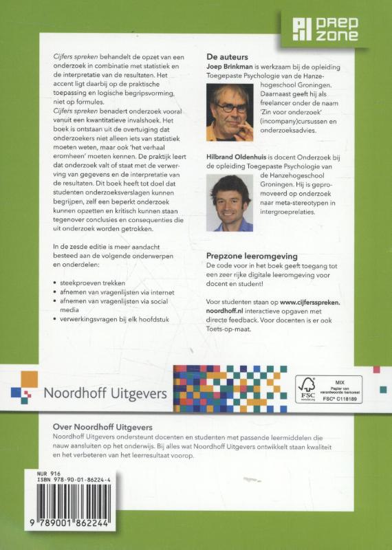 Achterkant van Cijfers spreken