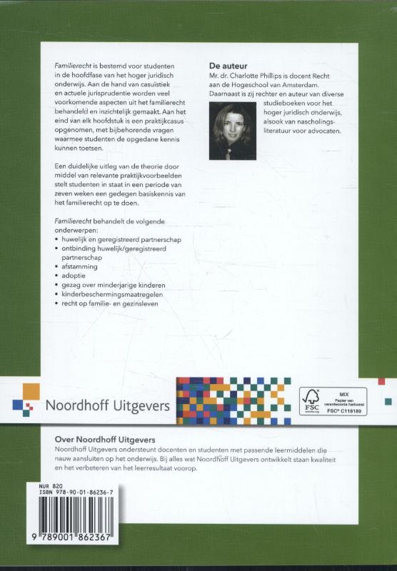 Achterkant van Familierecht