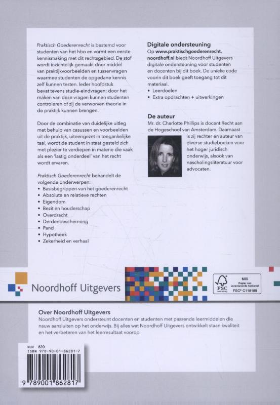 Achterkant van Praktisch goederenrecht