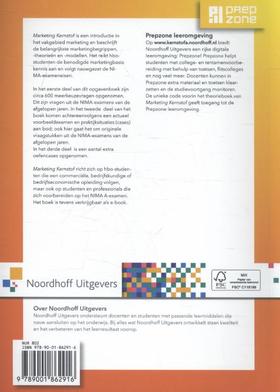 Achterkant van Opgaven en cases