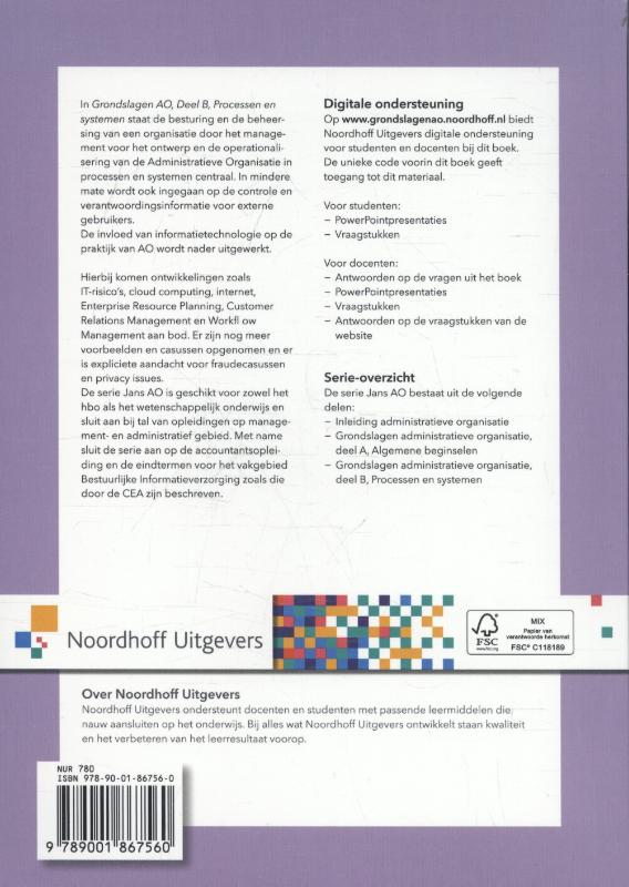 Achterkant van Processen en systemen