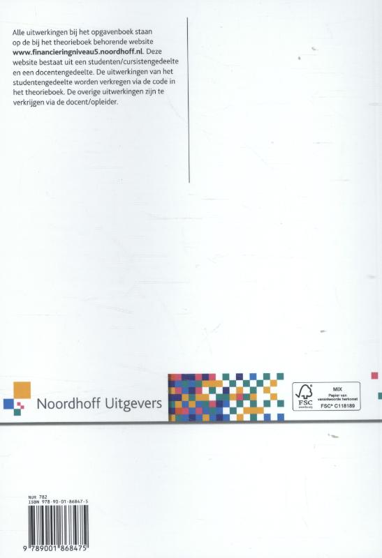 Achterkant van Opgaven