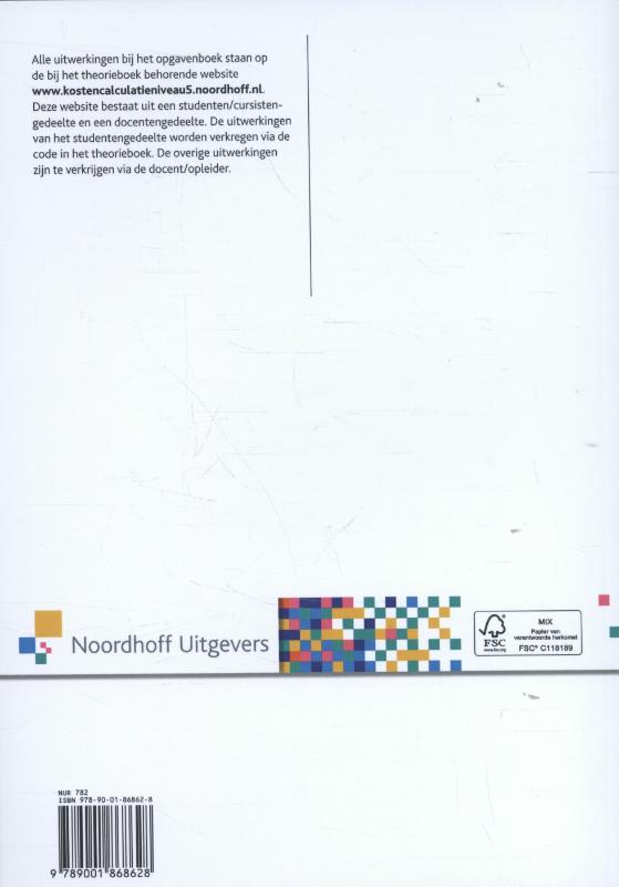 Achterkant van Opgaven