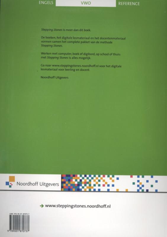 Achterkant van Reference tweede fase vwo