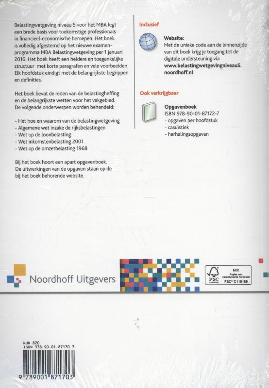 Achterkant van niveau 5