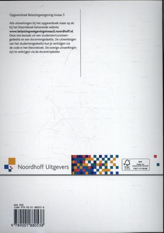 Achterkant van Opgaven