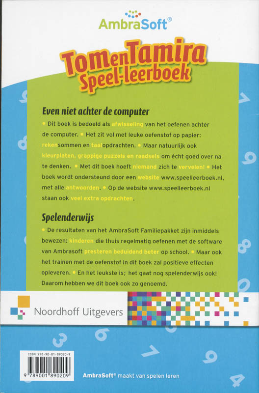 Achterkant van groep 7 10-11 jaar