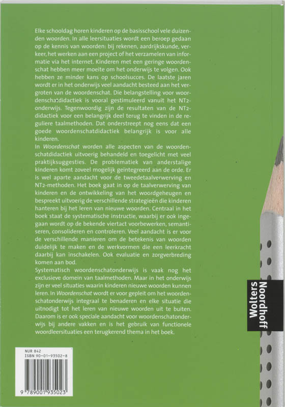 Achterkant van Taal & Didactiek
