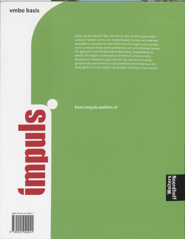 Achterkant van Informatieboek