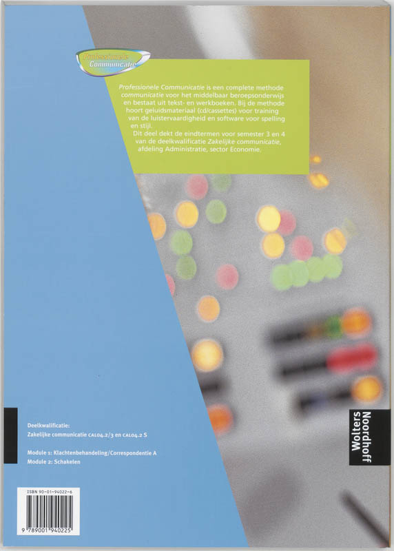 Achterkant van Werkboek 2