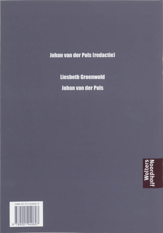 Achterkant van Werkblok