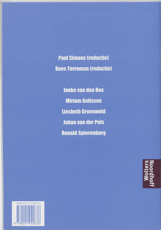 Achterkant van Werkblok