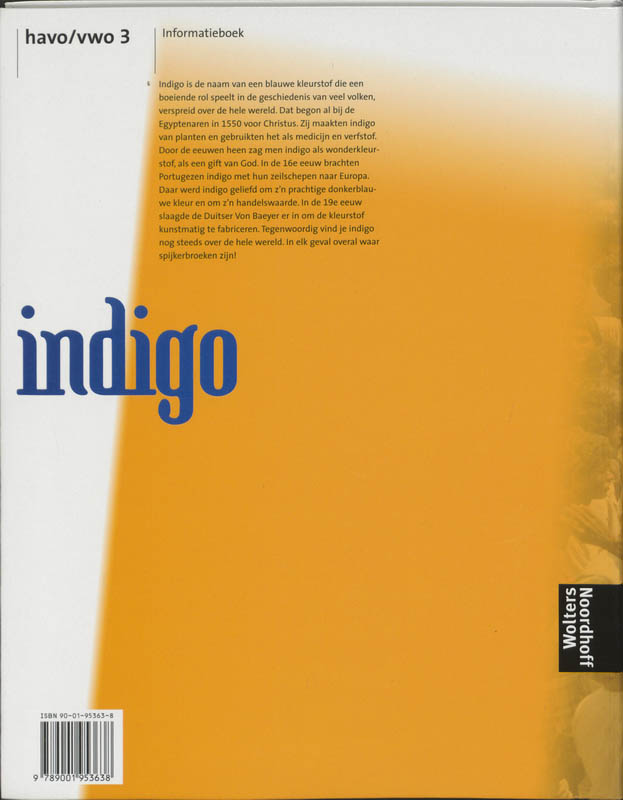 Achterkant van Informatieboek