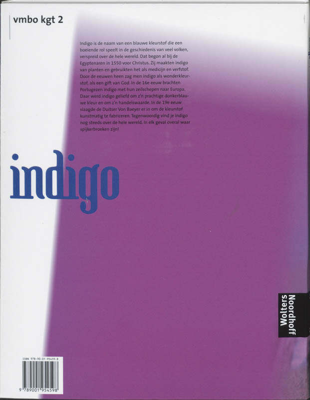 Achterkant van Informatieboek